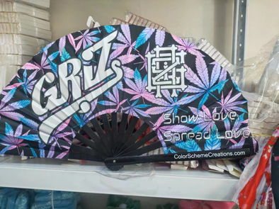 13" fan - Griz weed inspired  V2