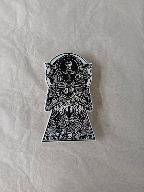 Keyhole warrior - Enamel pin