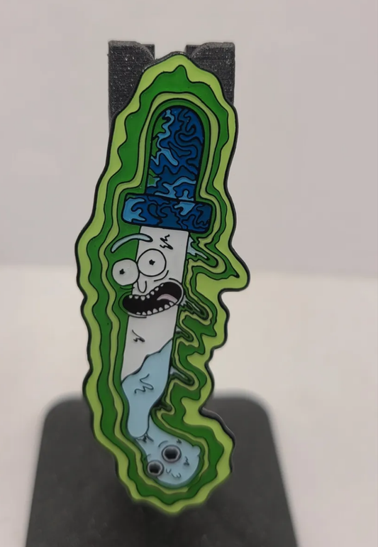 BLOTTER RICK - soft enamel pin