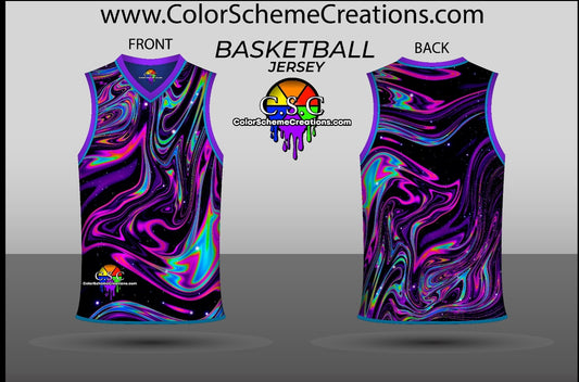 Basketball jersey - galaxy signature CSC - LE