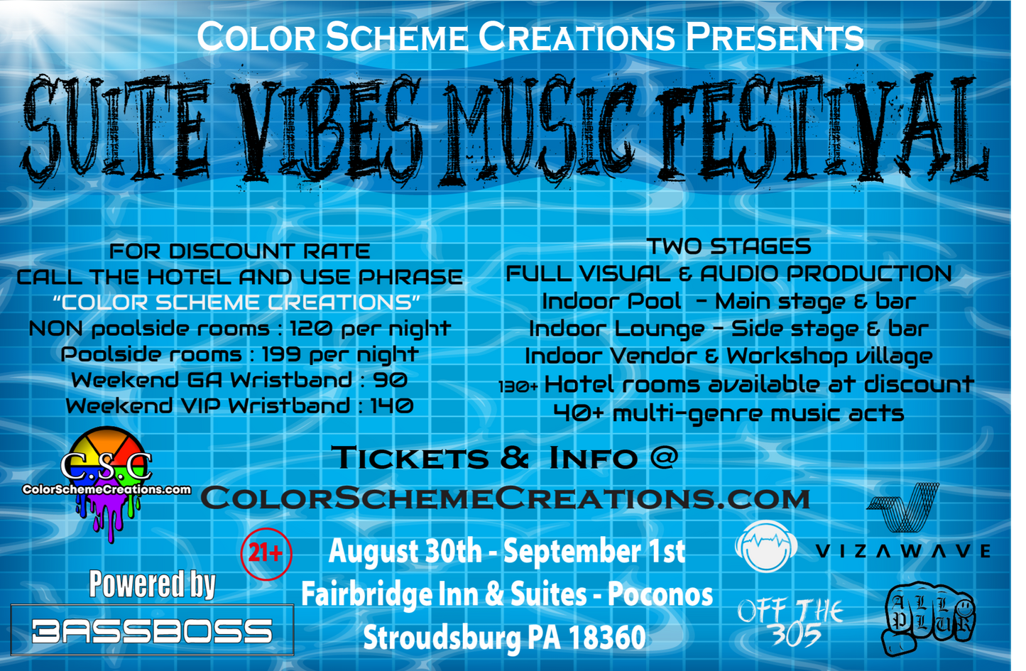 Suite Vibes Music Festival ( AUG 30-31 2024)