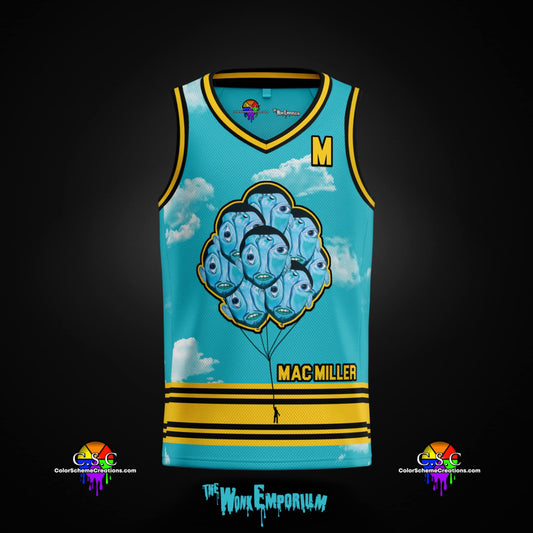 MAC MILLER  - CUSTOM BASKETBALL JERSEY - Limited Edition