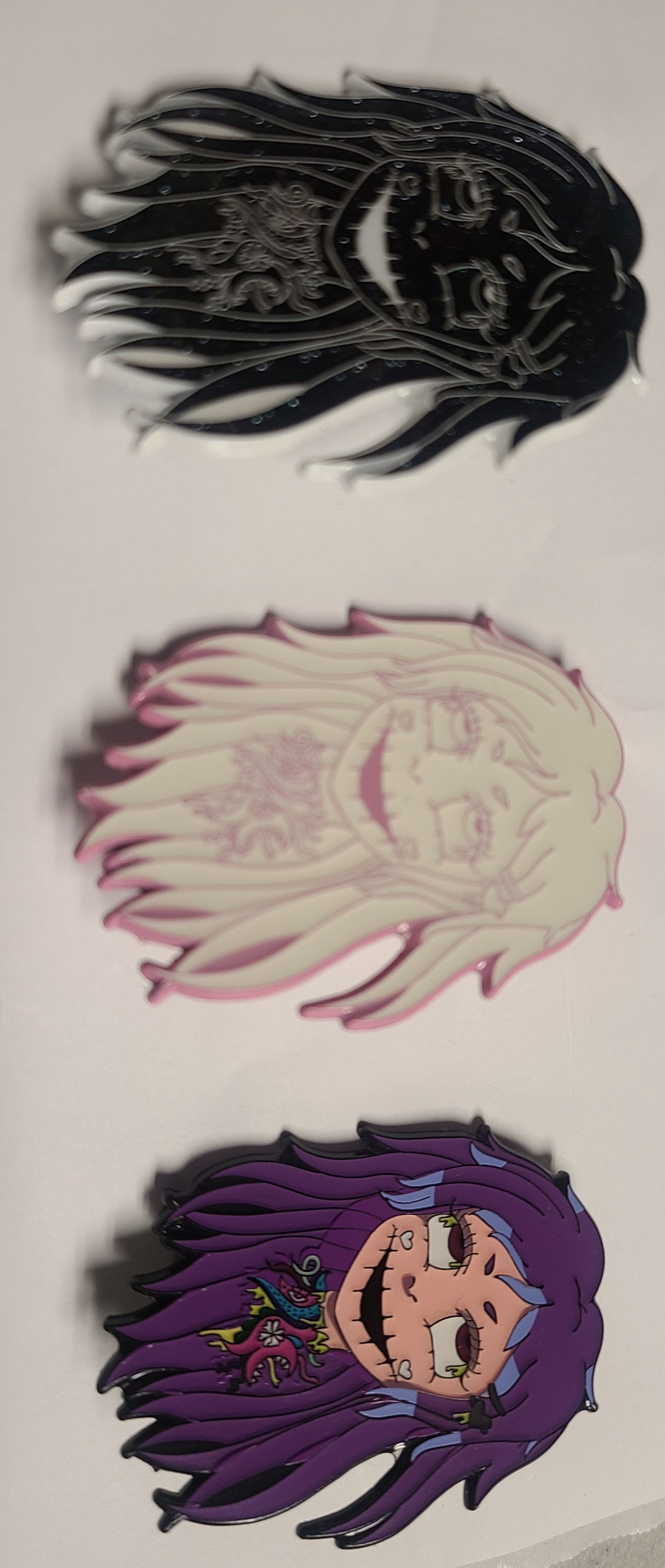 2" soft enamel pin - BEHEADED -