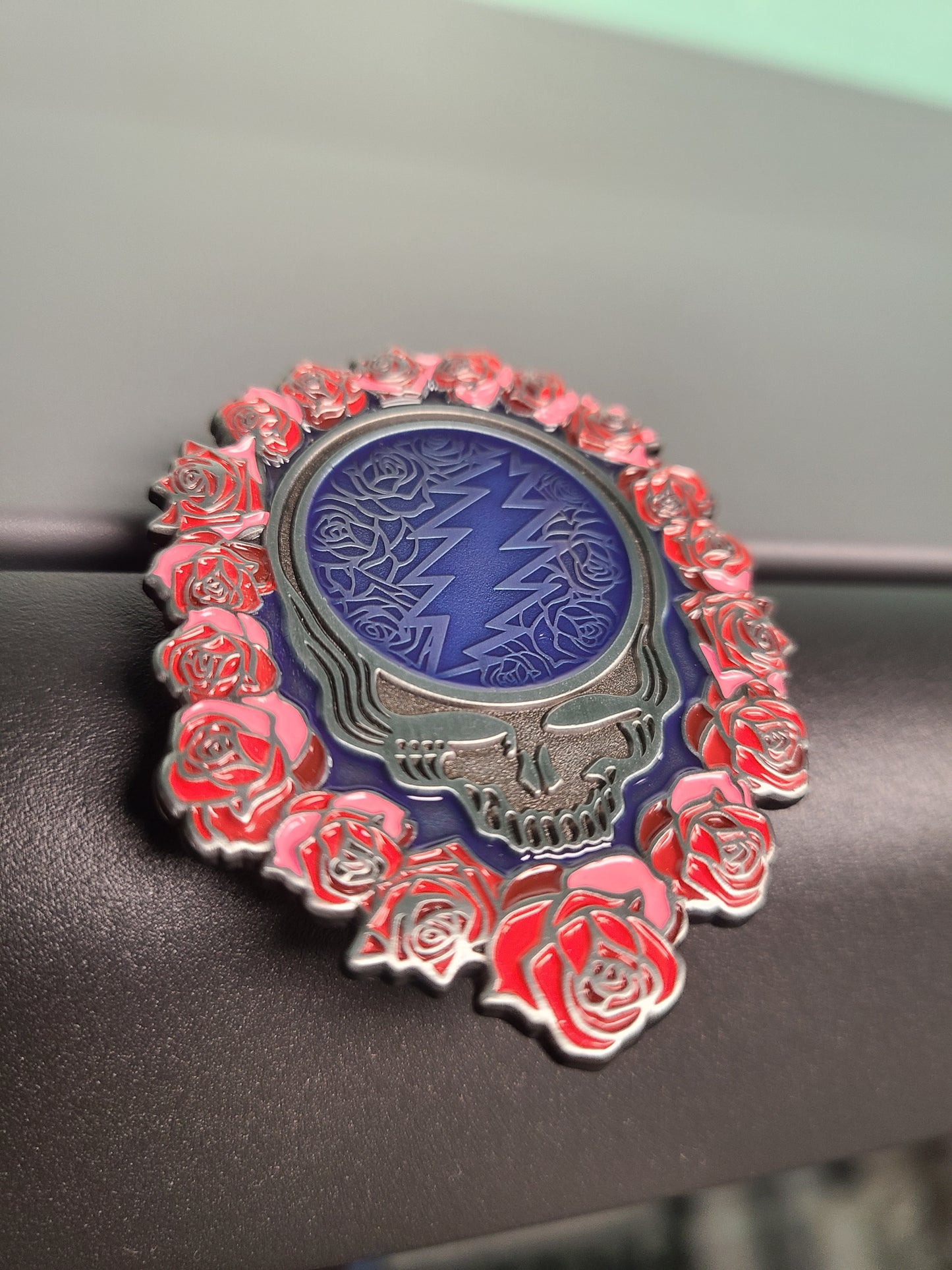 2.25" soft enamel 3D PIN - STEAL YO ROSES (released variants