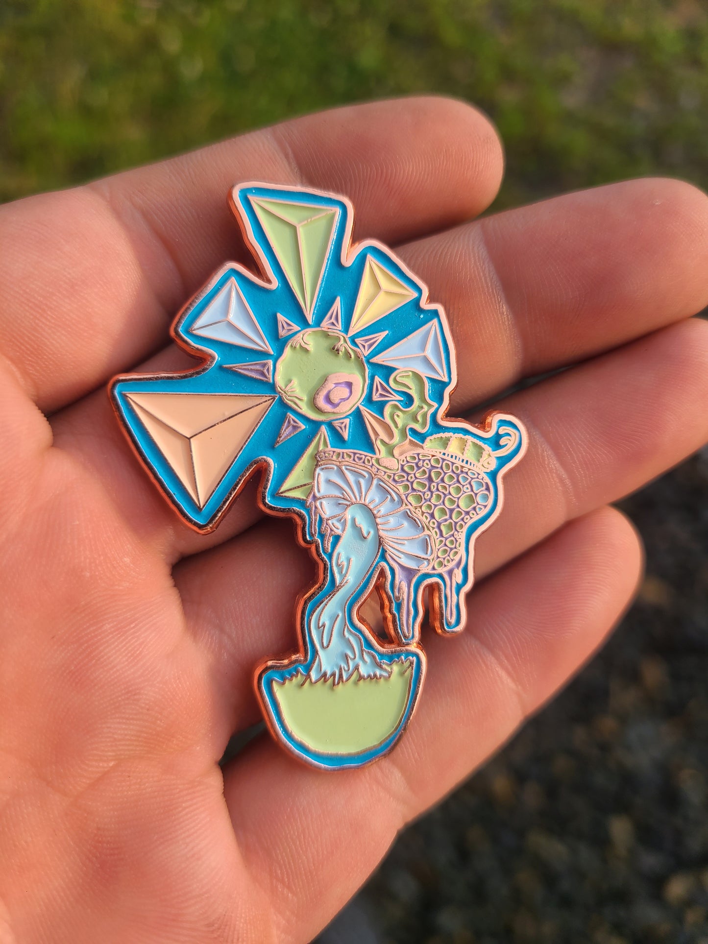 2.5" soft enamel pin - a bugs life