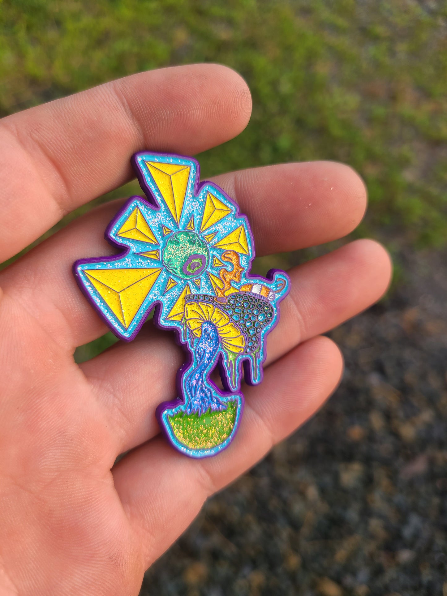 2.5" soft enamel pin - a bugs life