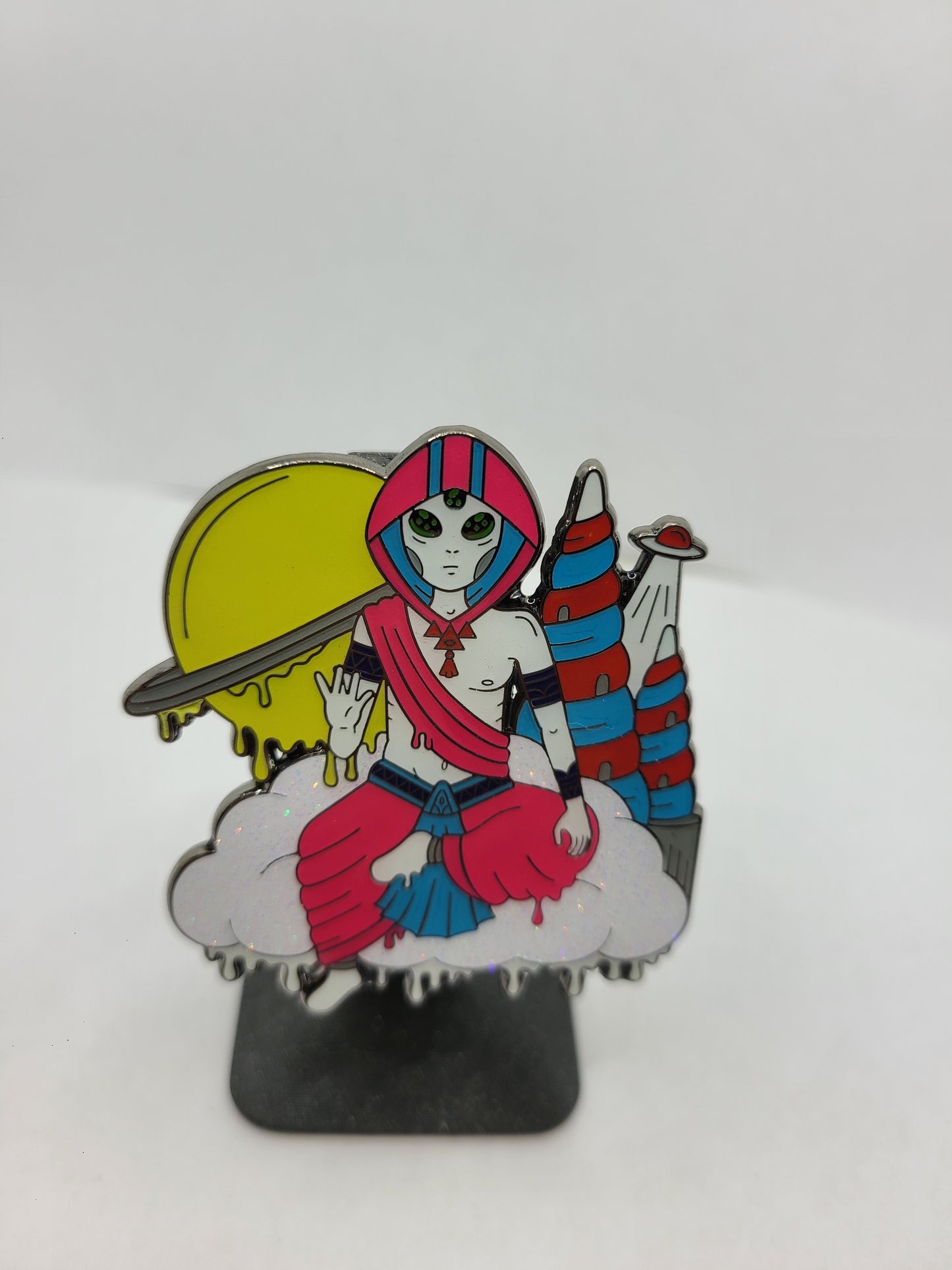 2.25" liquid stranger inspired pin - by paige_rayo