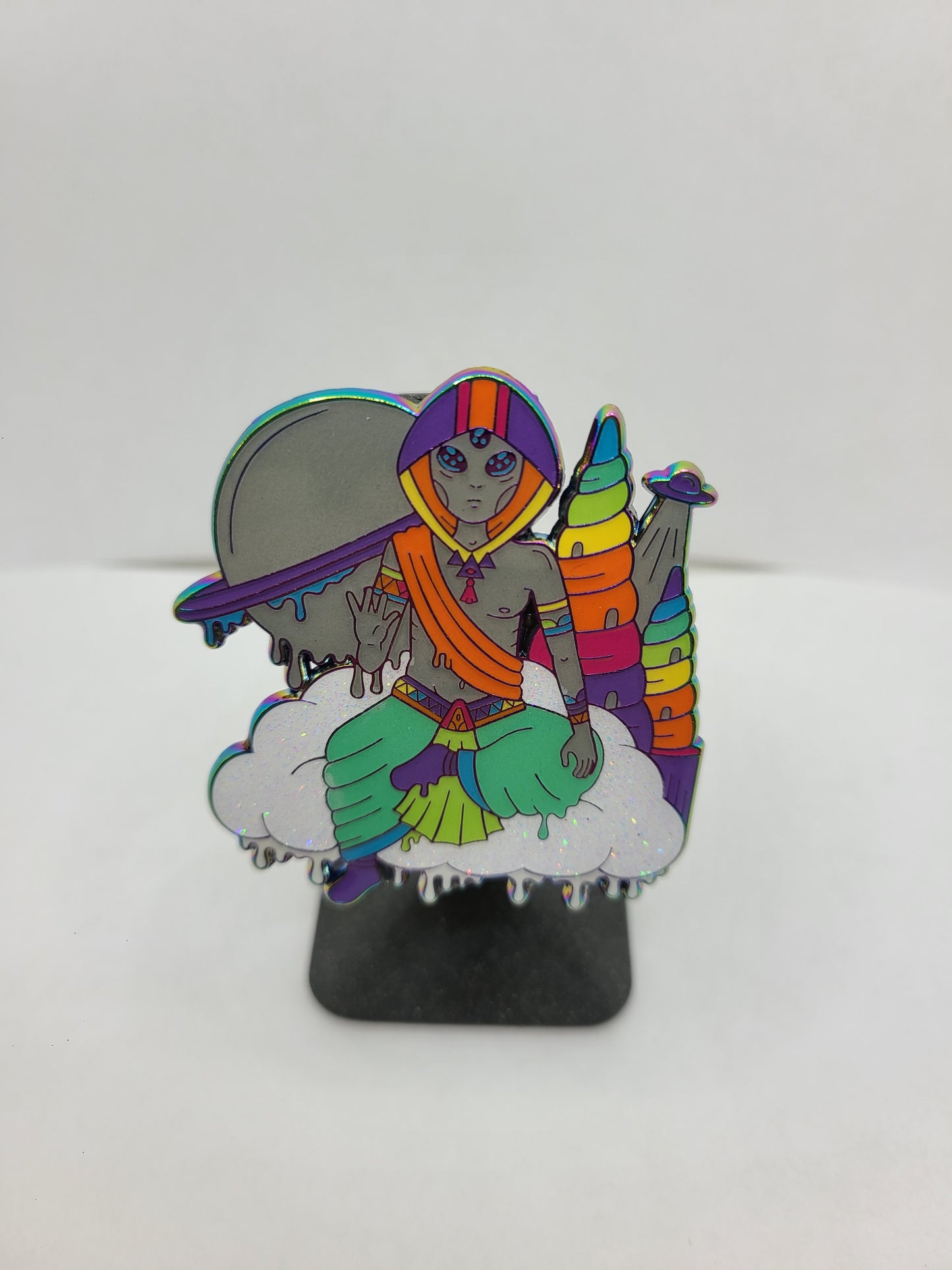 2.25" liquid stranger inspired pin - by paige_rayo