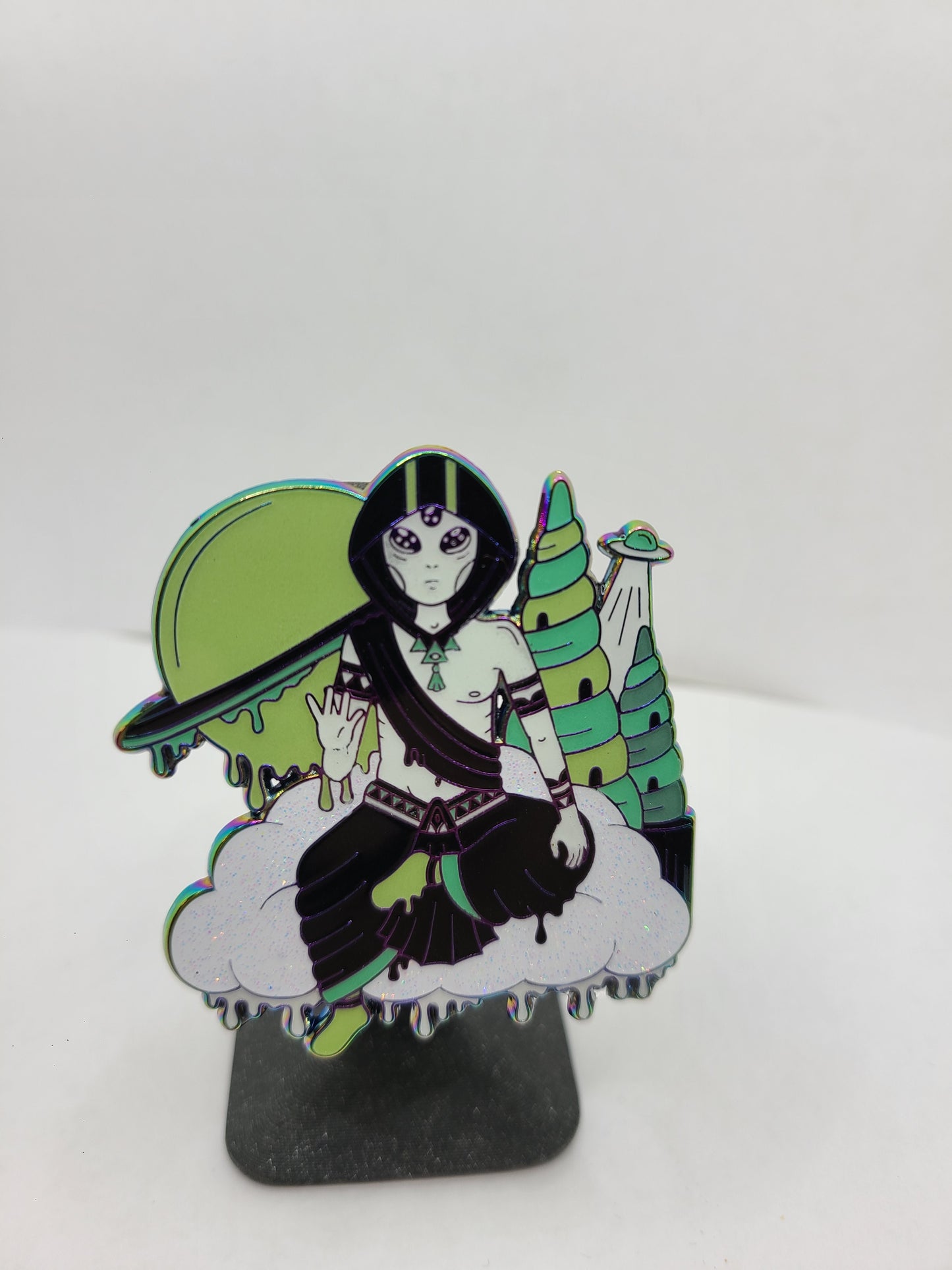 2.25" liquid stranger inspired pin - by paige_rayo