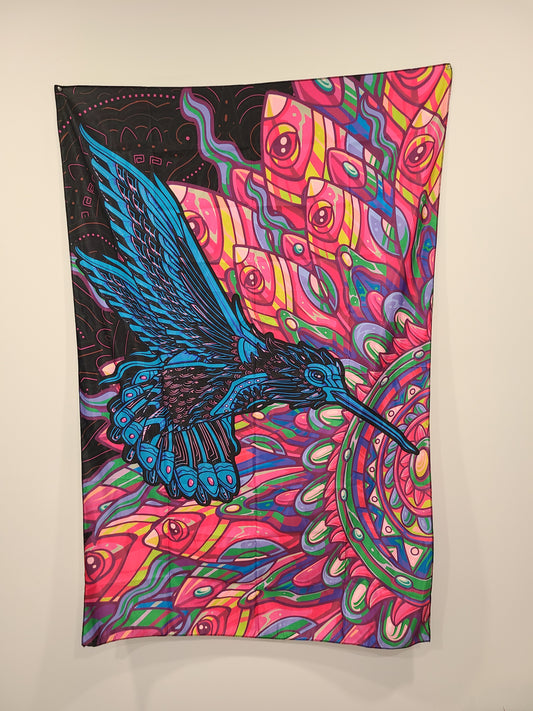 TAPESTRY - HUMMINGBIRD DESIGN